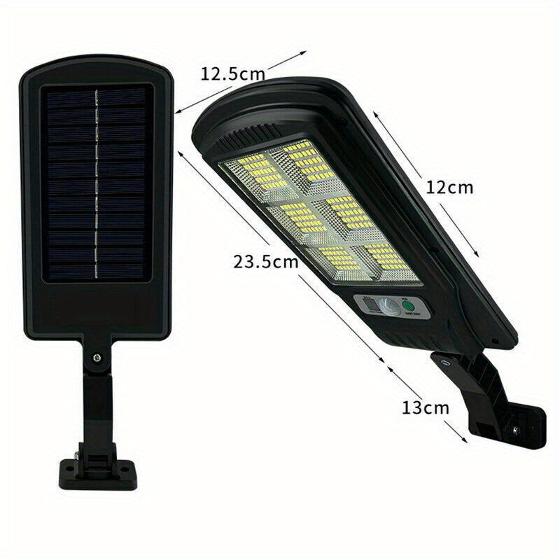 240LED Solar Street Light Commercial Dusk To Dawn Outdoor Motion Sensor Road Wall Lamp for Garden Garage Yard