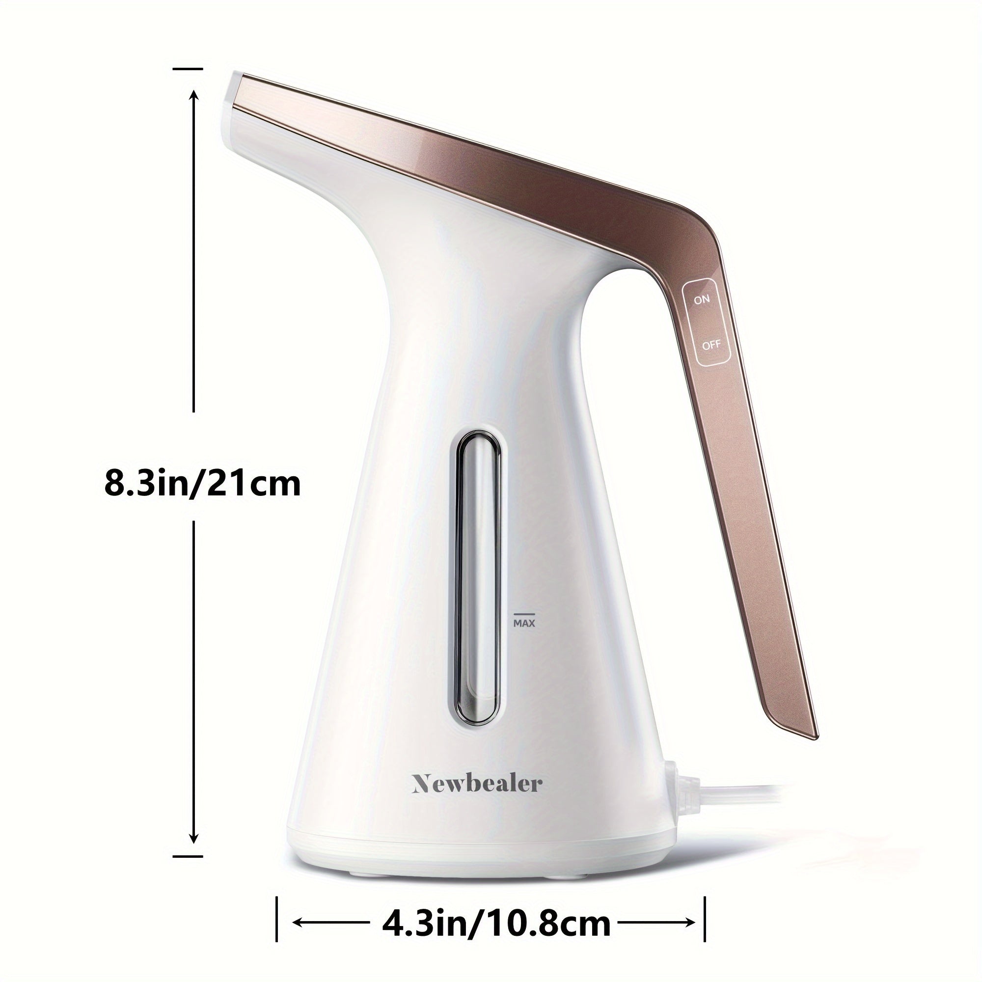 700W Powerful Handheld Steamer for Clothes, Portable Newbealer Steamer with Wrinkle Remover for Home, Office and Travel