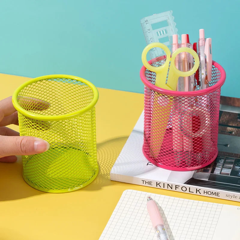 Metal Mesh Pencil Holder for Desk (1 Pc.)