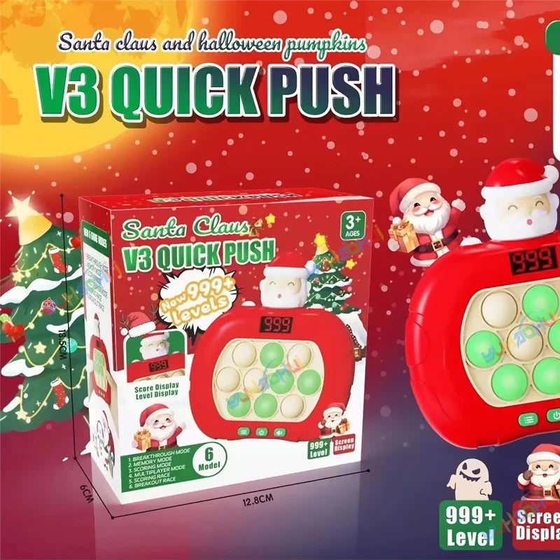 999 Level Electronic Pop Quick Push Game