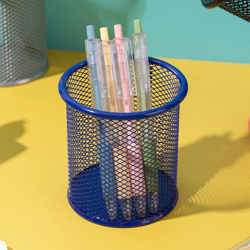 Metal Mesh Pencil Holder for Desk (1 Pc.)