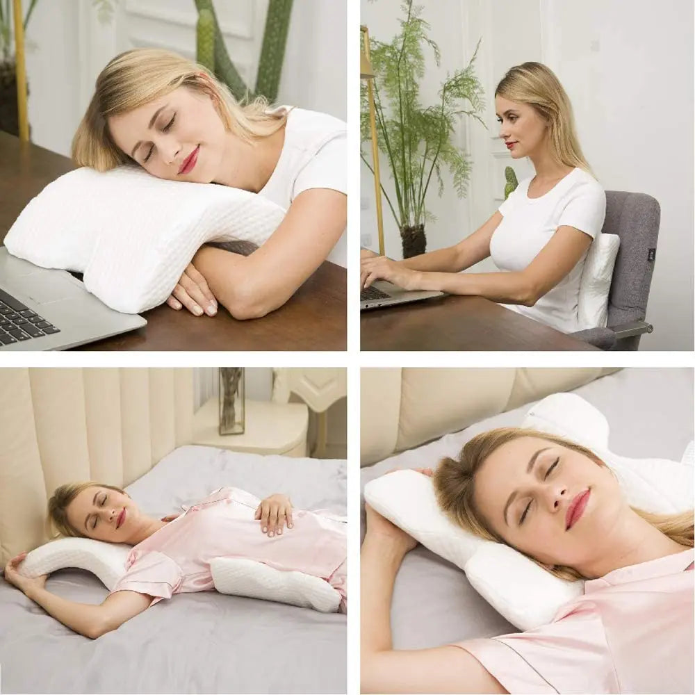 U-Shaped Curved Orthopedic Pillow