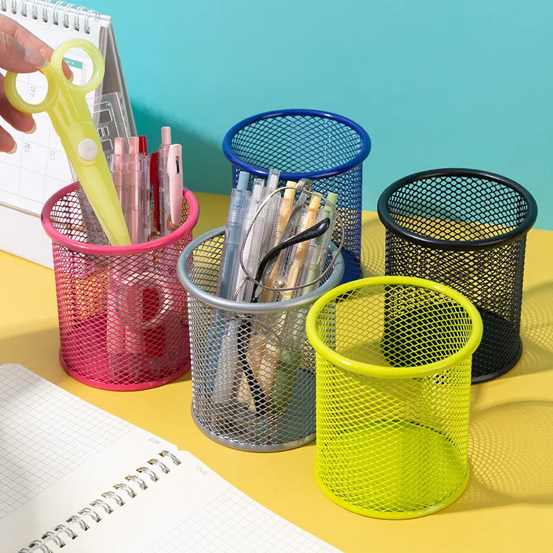 Metal Mesh Pencil Holder for Desk (1 Pc.)