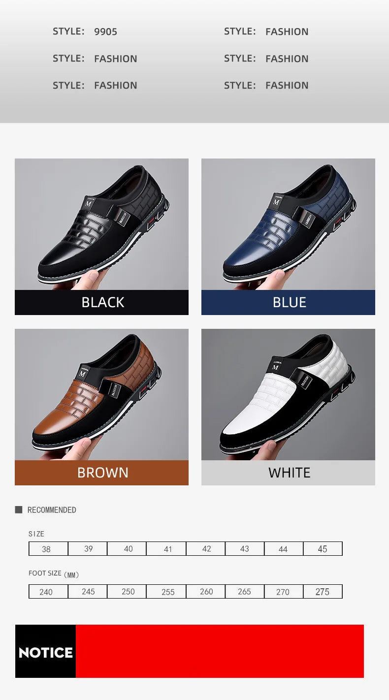 2024 new men's large-size casual leather shoes comfortable, foot cover, four-season models spring autumn, east and summer models